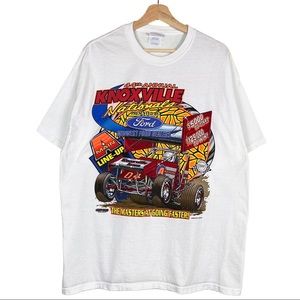 Vintage Mens 90s Knoxville National Racing Shirt!